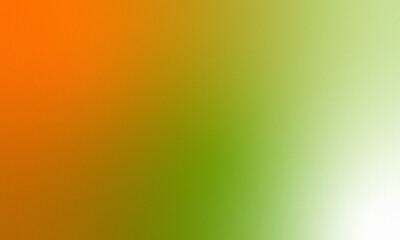 Orange and Green Gradient Background Illustration