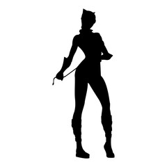 character silhouette design