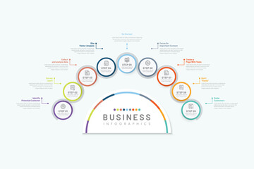 Infographic Visual Business Solutions Professional Infographic Template for Online Platforms