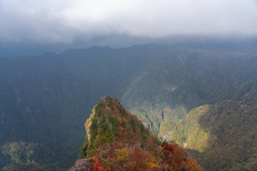A view of Odaigahara's Daijyagura.