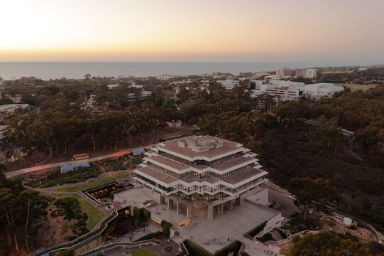 The Geisel Library At The University Of California San Diego, La Jolla, California