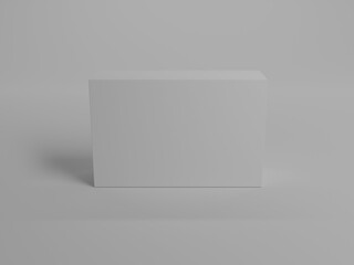 3D rendered medicine box