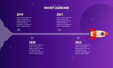 Smart Step Timeline Infographic Suitable For Marketing Presentation, Booster Business Promote, Motivation Steps