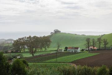 Beautiful view in Sao Miguel Island, Azores, Portugal