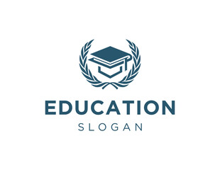 Logo about Education on a white background. created using the CorelDraw application.