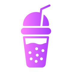 beverage gradient icon