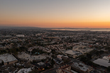 Fototapeta na wymiar Chula Vista, California, aerial view
