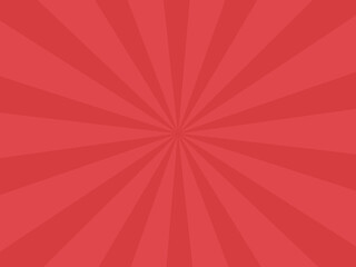 和風背景素材　赤色の集中線
