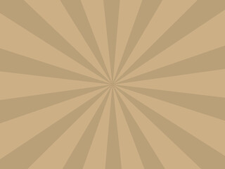 和風背景素材　渋めな金色の集中線