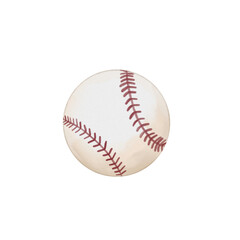 Watercolor baseball sport equipment transparent clip art elements png