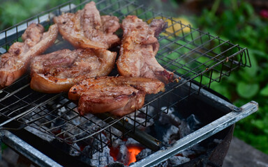 steak; cook; barbecue; meat; food;
