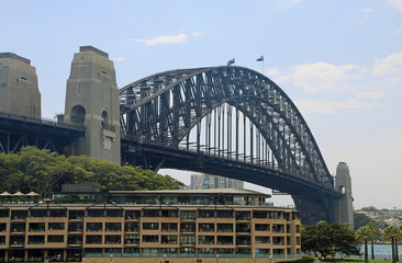 Naklejka premium Harbour Bridge - Sydney, Australia