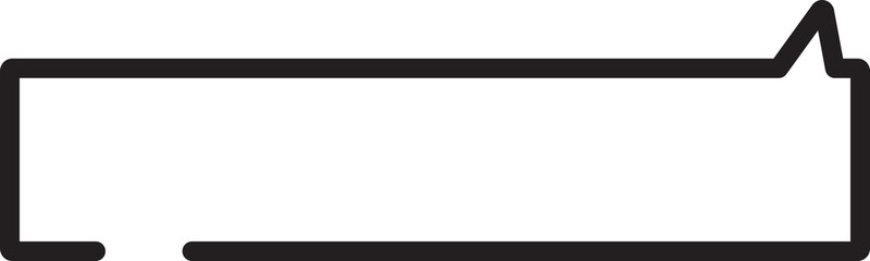 Obraz premium white icon text box, speech bubble decoration