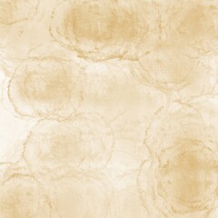 Background in ocher color with raised circles.  Transparent background.  Irregular textured circles.  Picture for stylish fabrics, wallpaper, design