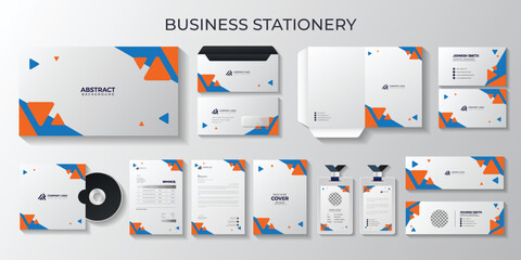 Corporate Identity business professional business stationery and letterhead, identity, branding, id card, envelopes, all item Design