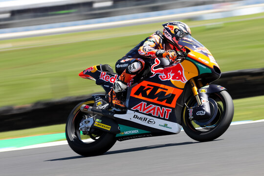 Pedro Acosta of Spain on the Red Bull KTM Ajo Kalex during Moto2 Race at The 2022 Australian MotoGP.
