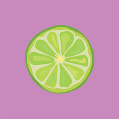 peruvian lemon vector illustration