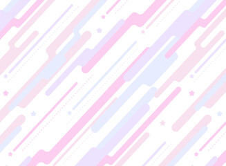 ポップな幾何学模様のシームレスなパターン