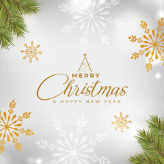 elegant merry christmas festive concept vector design vector illustration