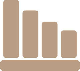 Graph Icon, Chart bar design