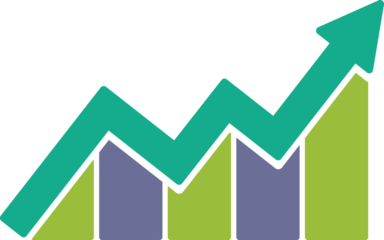 Graph Icon, Chart bar design