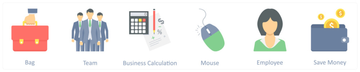 bag, team, group, business calculation