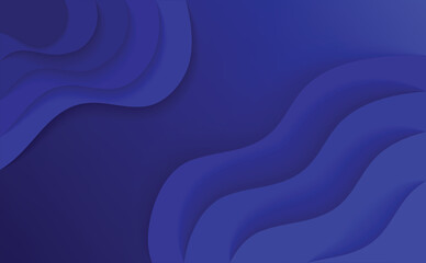 Fluid liquid beautiful blue color abstract background