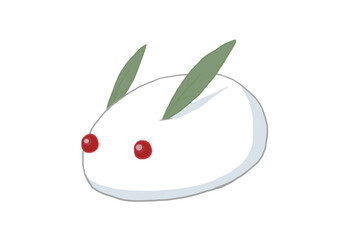 雪うさぎ