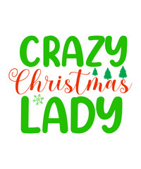 Fototapeta premium Christmas SVG Bundle, Winter svg, Santa SVG, Holiday, Merry Christmas, Christmas Bundle, Funny Christmas Shirt, Cut File Cricut