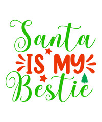 Fototapeta premium Christmas SVG Bundle, Winter svg, Santa SVG, Holiday, Merry Christmas, Christmas Bundle, Funny Christmas Shirt, Cut File Cricut