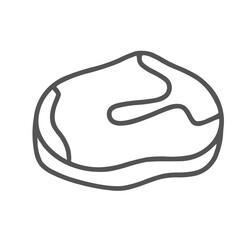 Travel Set outline t bone steak