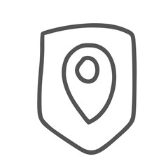 Travel Set outline Pin map