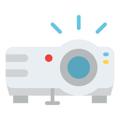 projector presentation movie gadget icon