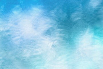 Soft abstract light-blue background, defocused sky