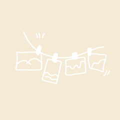 Travel Set flat Picture bunting