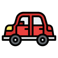car vehicle transport transportation icon