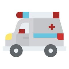 ambulance vehicle transport transportation icon