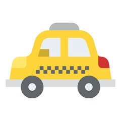 Naklejka premium taxi vehicle transport transportation icon