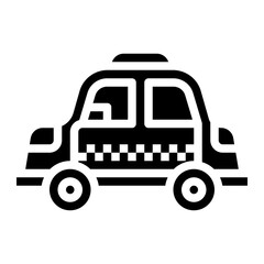 taxi vehicle transport transportation icon