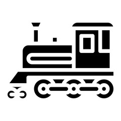 train vehicle transport transportation icon