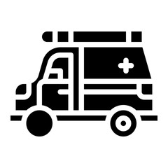 ambulance vehicle transport transportation icon
