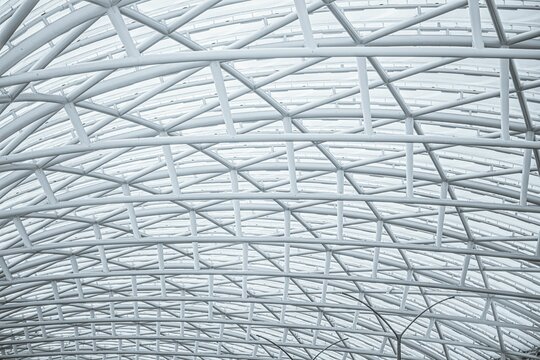 Contemporary Roof Architecture At Hartsfield International Airport In Atlanta, GA.