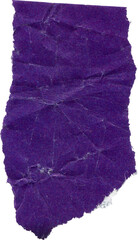 purple textured scrap of journal paper