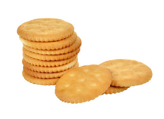Cracker isolated on transparent png