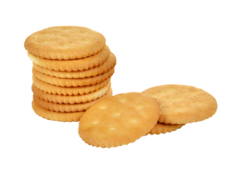 Cracker isolated on transparent png