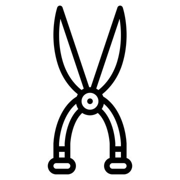 recommend clip art: clippers tool farming gardening icon