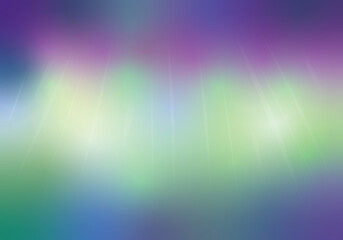 Background with a gradient like northern lights. Abstract green and pink background. Aurora borealis sky