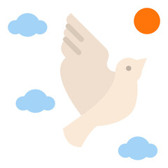 bird sky fly animal ecology icon