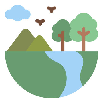 environment nature ecology earth icon