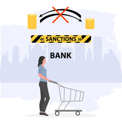 People Sanctions Financial Money Crisis Economic
